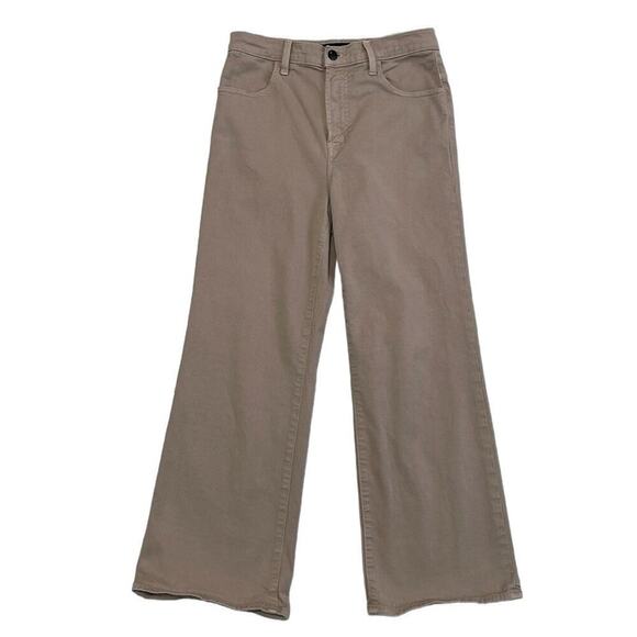 J Brand Jeans Women's 27 Khaki Denim Bootcut Stretch - Picture 1 of 12